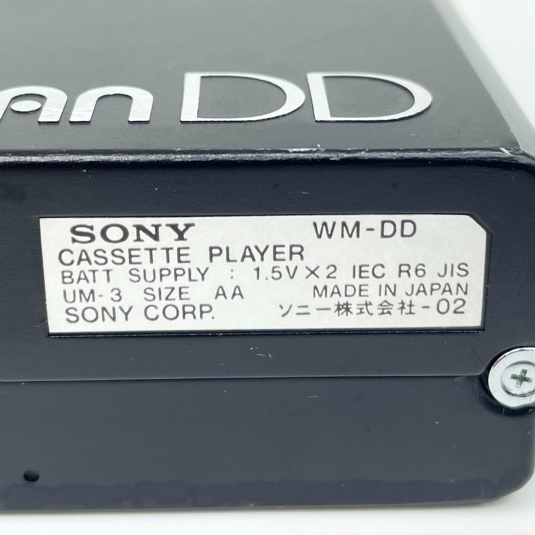 即配【ジャンク品】SONY WM-DD WALKMAN カセットプレイヤー