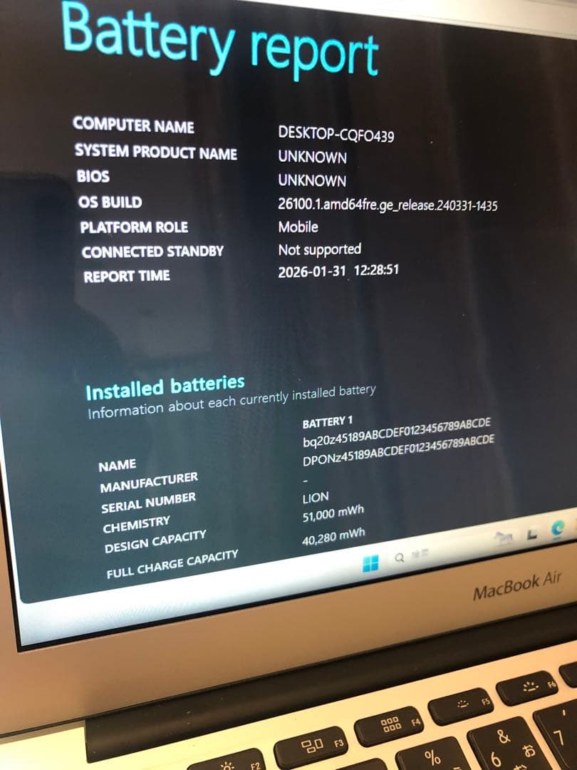 【美品】MacBook air 11-inch Early 2014 256GB