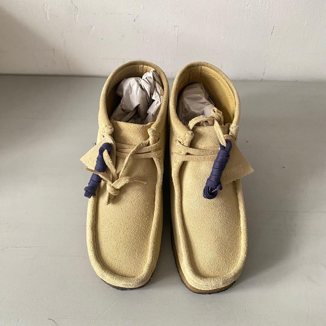 CLARKS Wallabee クラークス　ワラビー　 ベージュ スエード　8