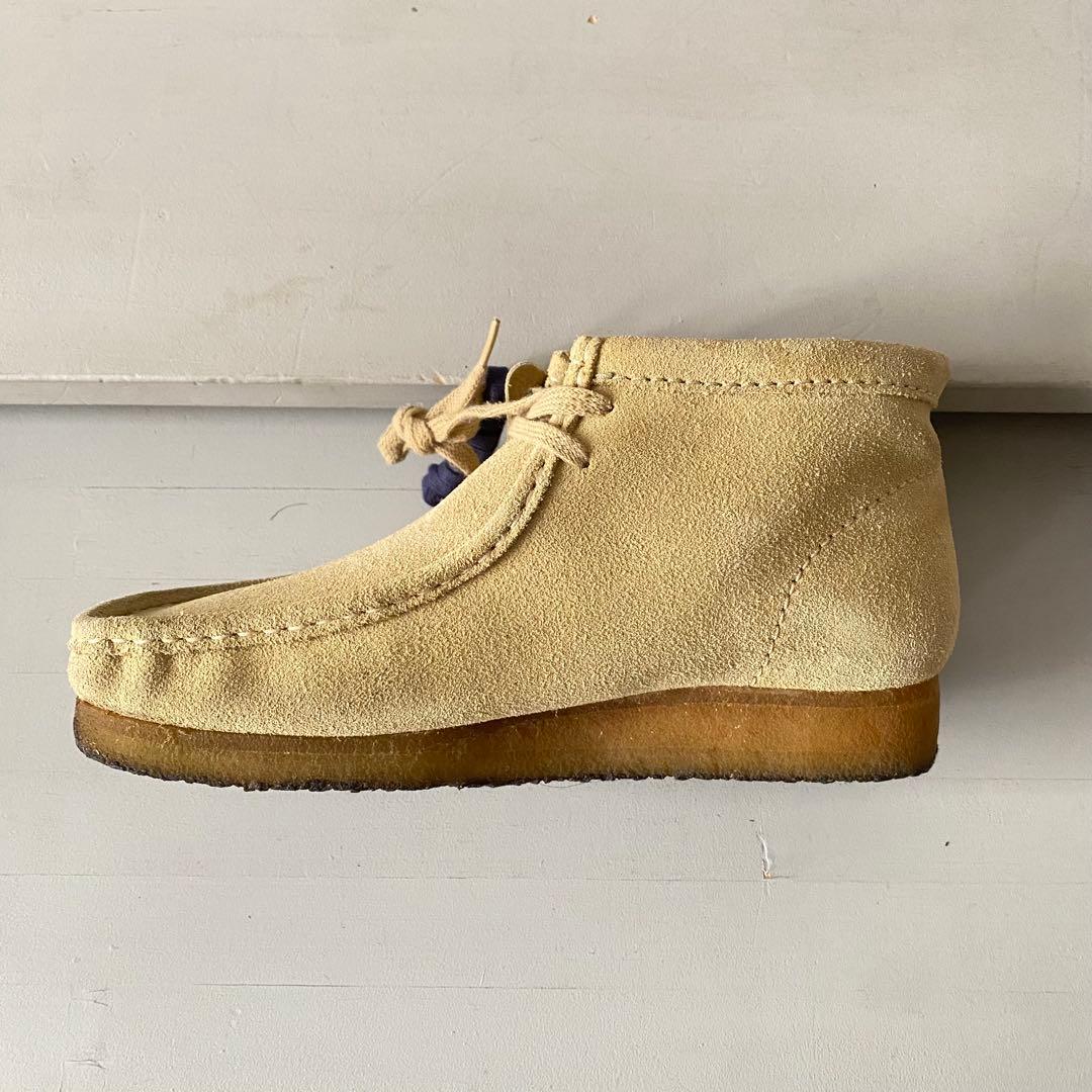 CLARKS Wallabee クラークス　ワラビー　 ベージュ スエード　8