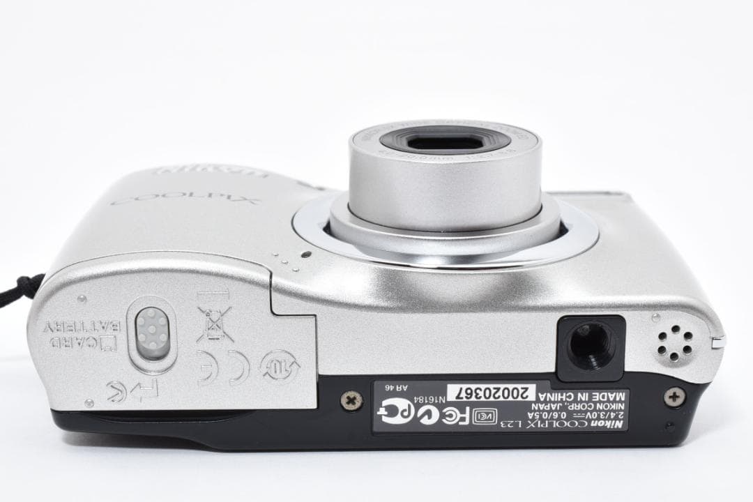 【美品】Nikon COOLPIX L23 シルバー　動作確認済