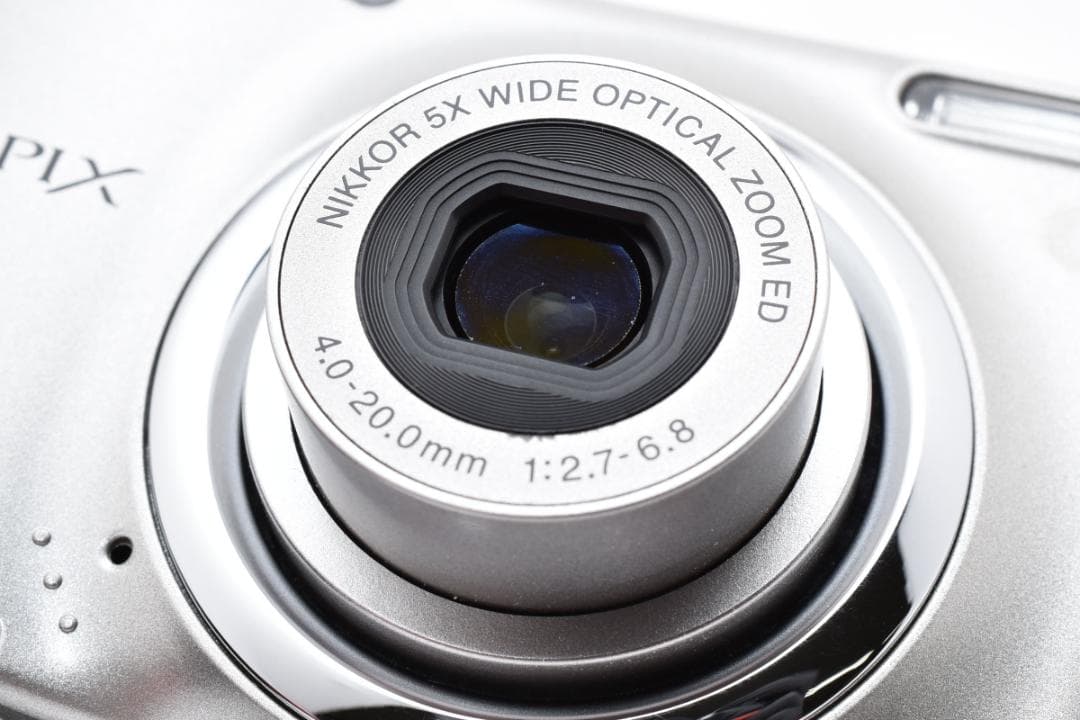 【美品】Nikon COOLPIX L23 シルバー　動作確認済