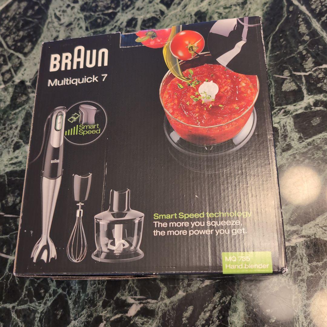 新品未使用未開封 BRAUN マルチクイック7 ハンドブレンダー