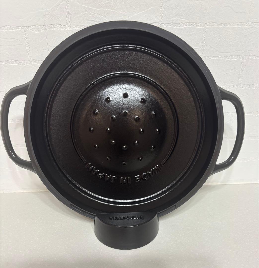 美品　バーミキュラ ライスポット 5合炊き トリュフグレー