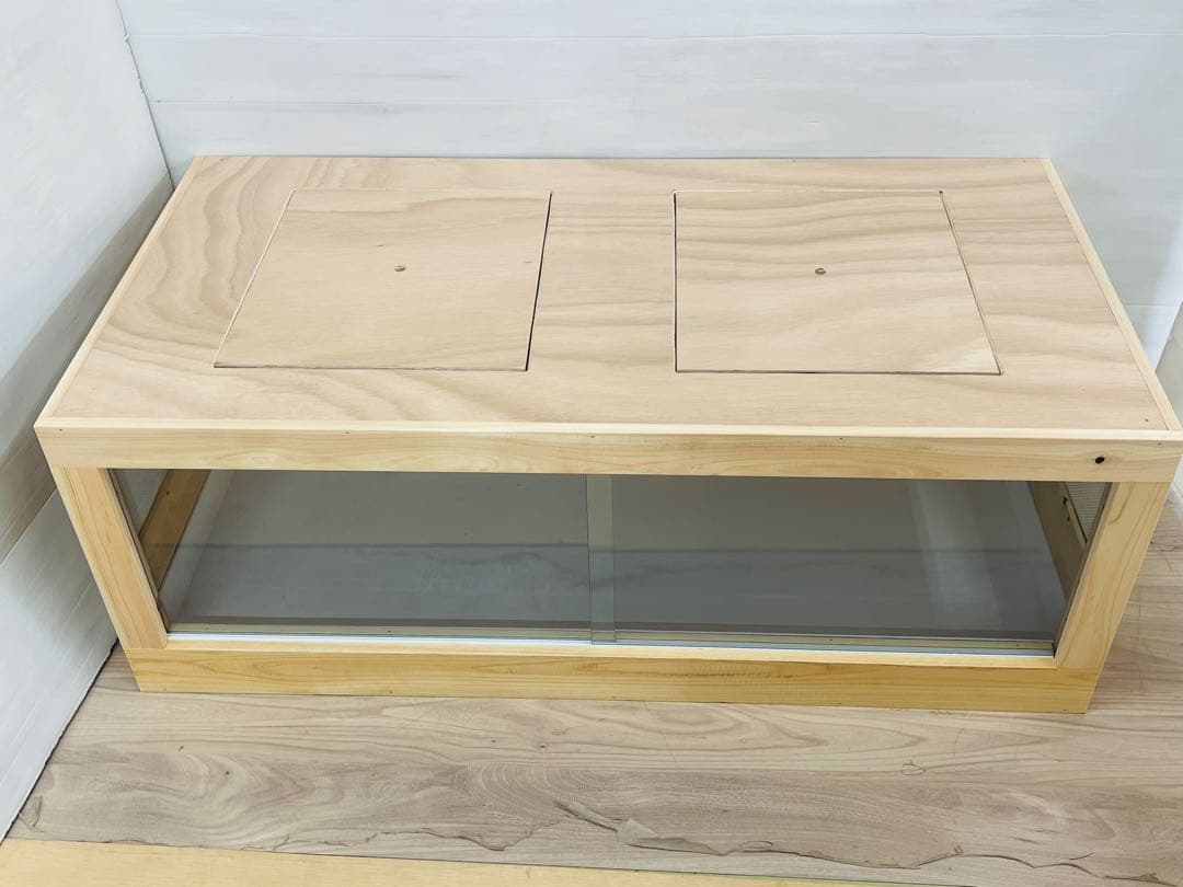 木製ケージ　1200×600×450　小動物、爬虫類用　未使用品