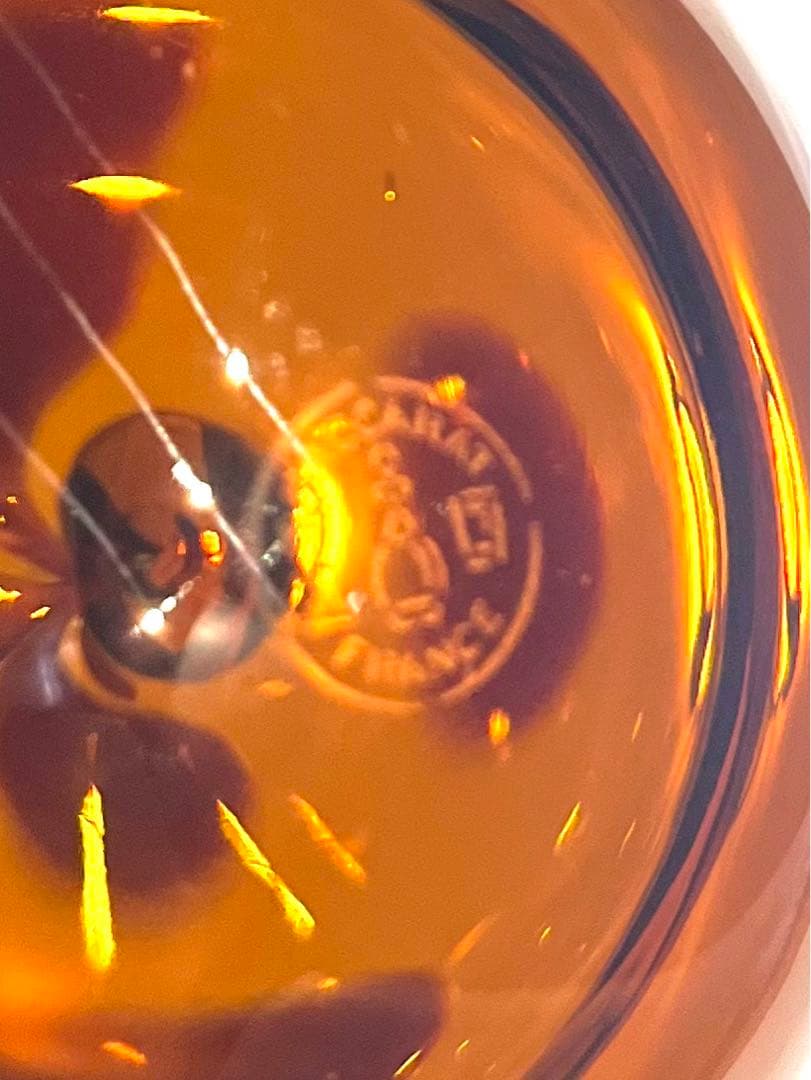 BACCARAT バカラ /※重厚 シリウスボウル 球体　オブジェ　アンバー色