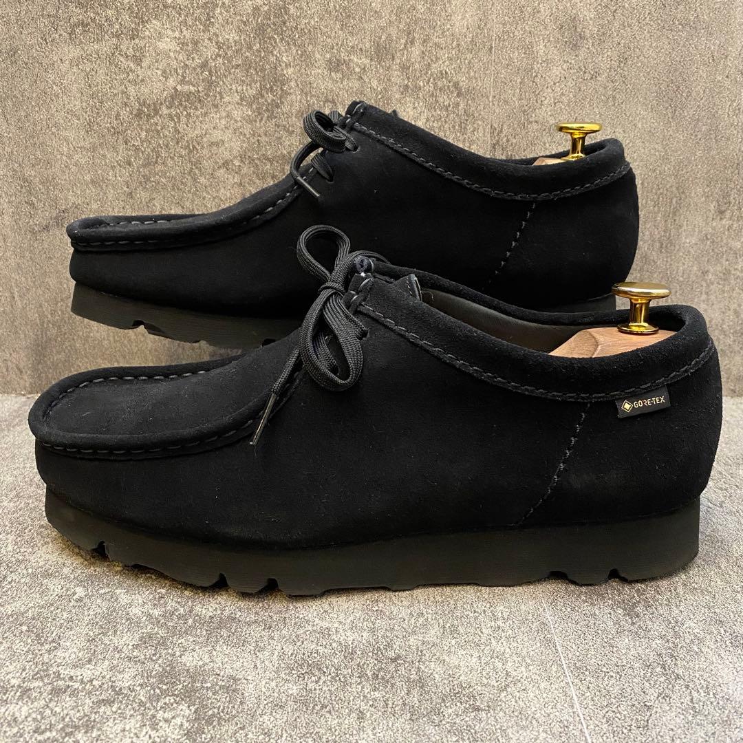 ✨未使用級✨クラークス CLARKS ワラビーGTX【26.5】ゴアテックス 黒
