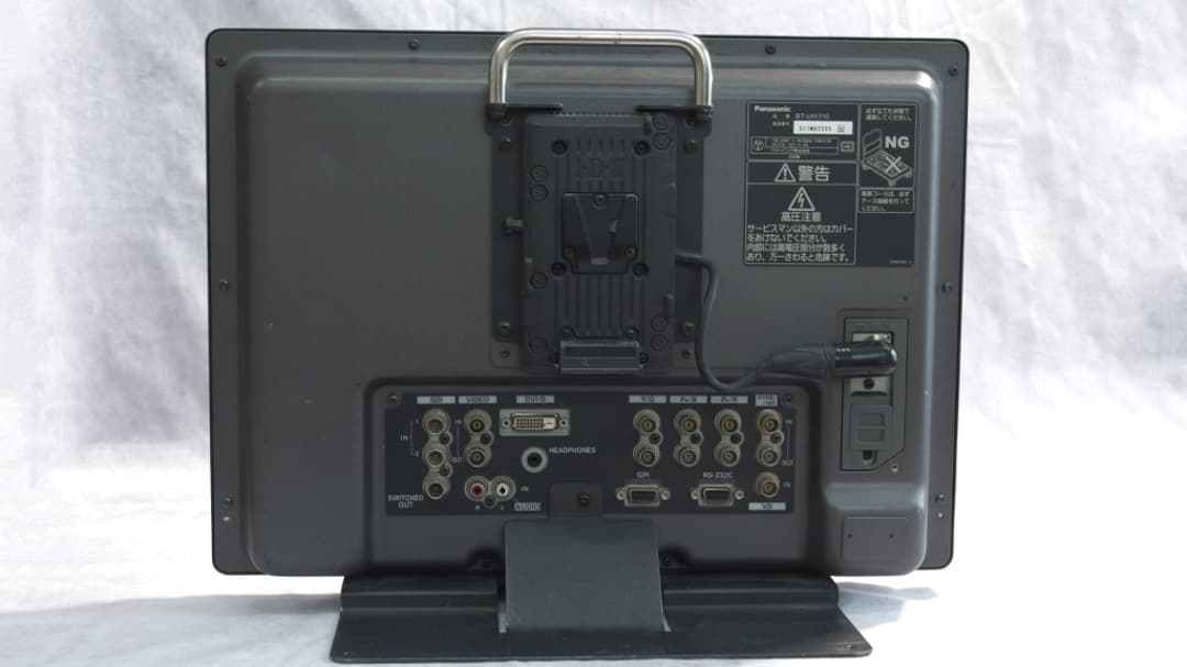 業務用モニターPanasonic BT-LH1710・A-E2LCD-2付き