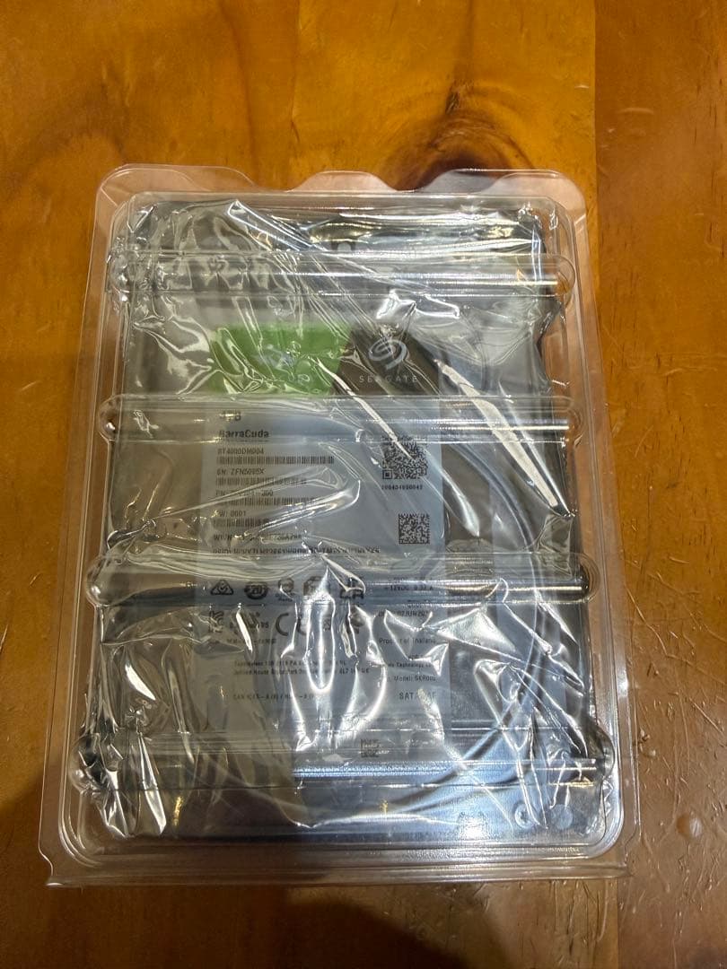 Seagate Barracuda 4TB 3.5インチ HDD
