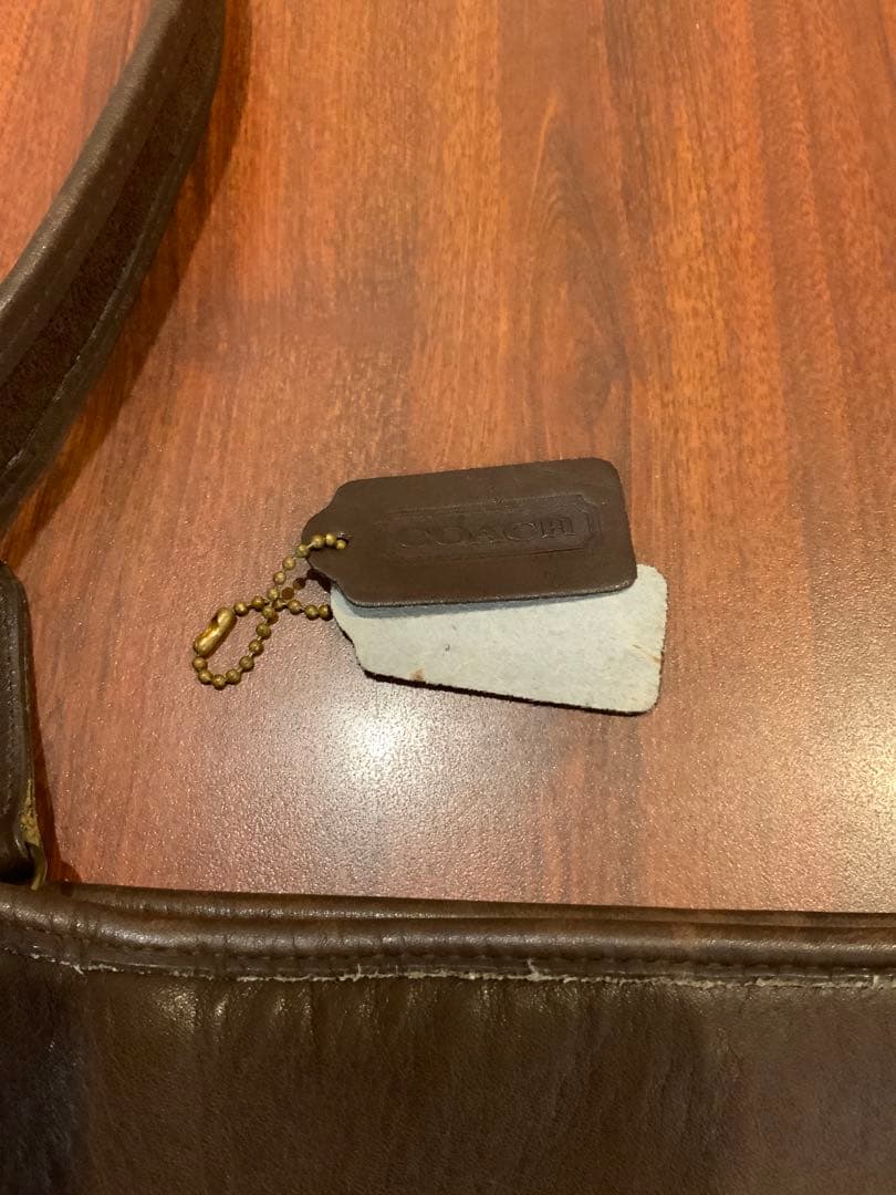 オールドコーチ ブラウン 本革 バケツバッグ OLD COACH