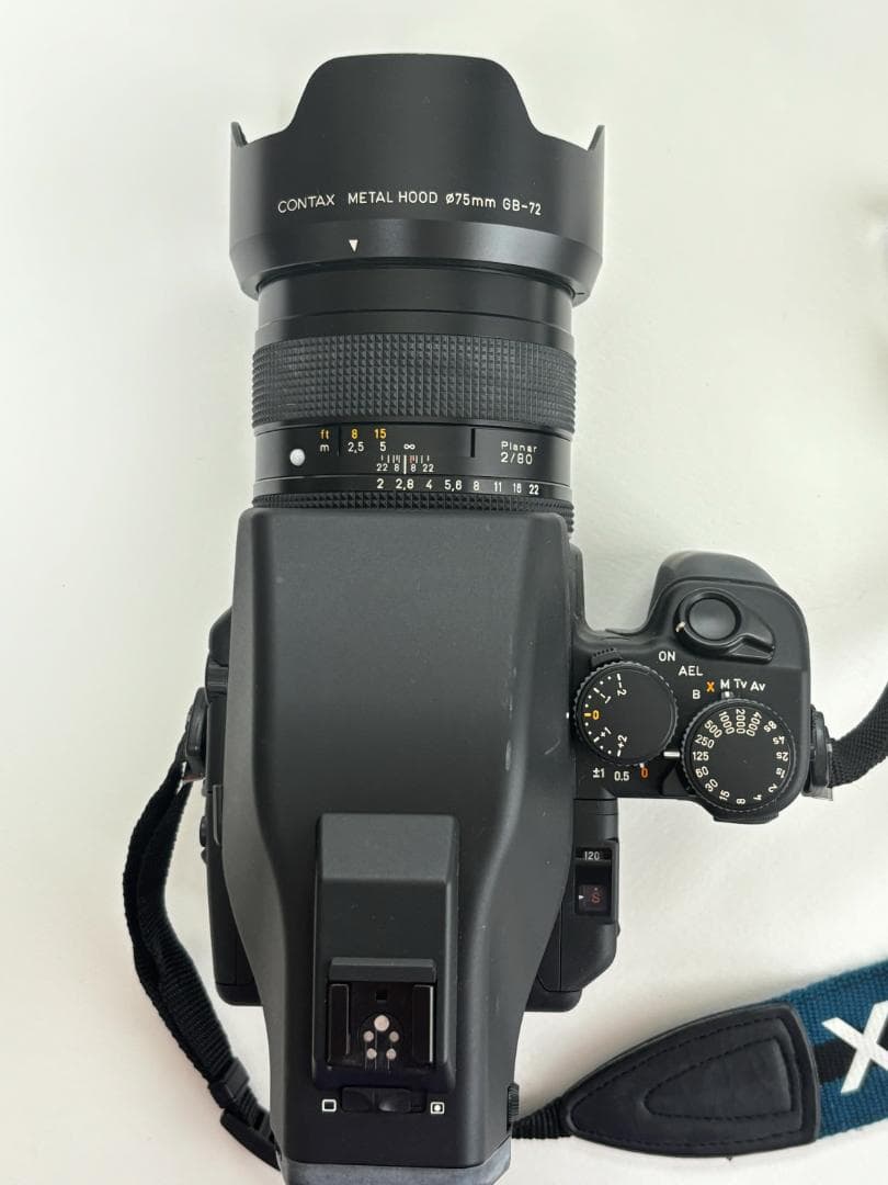 【おまけあり】CONTAX 645 Planar2/80mm メタルフード付き