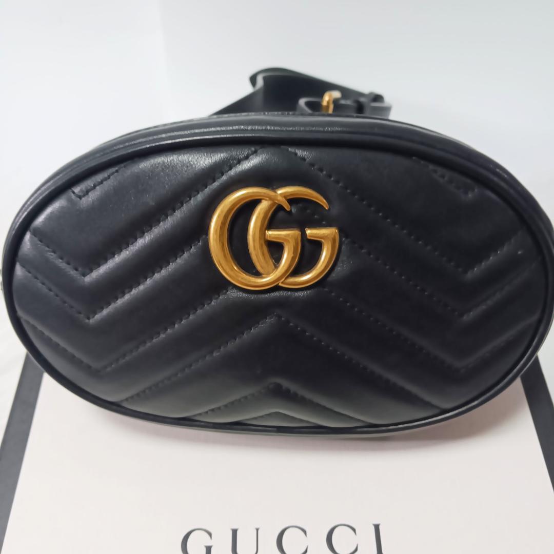 【極美品】GUCCI グッチ GGマーモント ショルダーバッグ