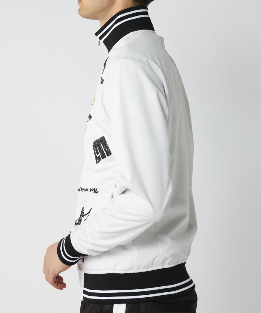 秋冬★ラウドマウスゴルフ★4WAYストレッチライトボンディングブルゾン★M/WT