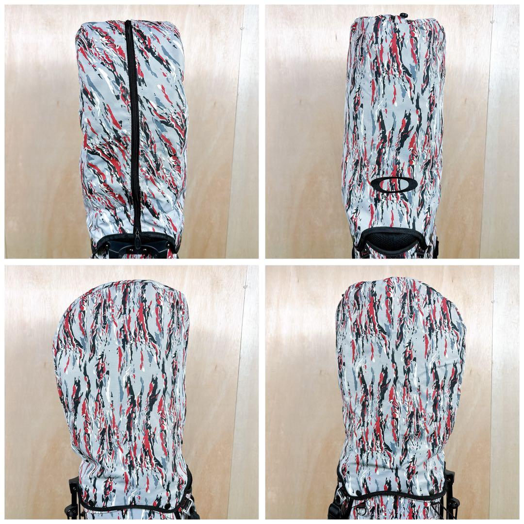 【極美品】 OAKLEY オークリー キャディバッグ スタンド式 軽量 カモフラ