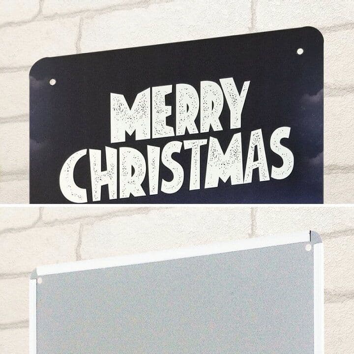 デザイン看板A4】クリスマスツリーh2★絵アートパネル可愛いかわいい雑貨