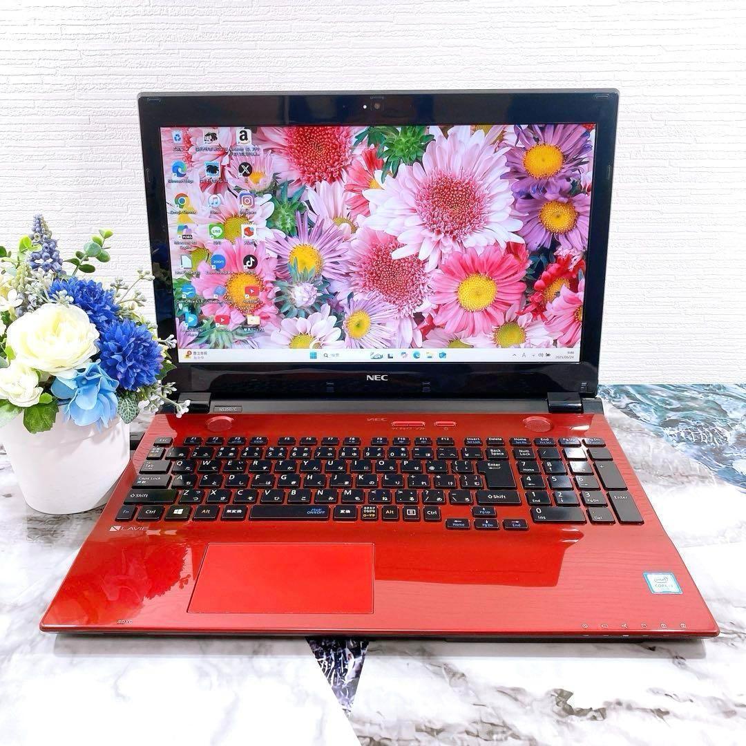 新品SSDで快適✨オフィス付✨ブルーレイ⭕ノートパソコン/Windows11