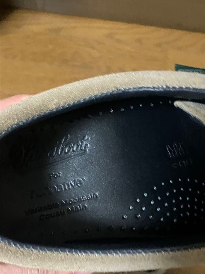 paraboot nonnative THIERS スウェード