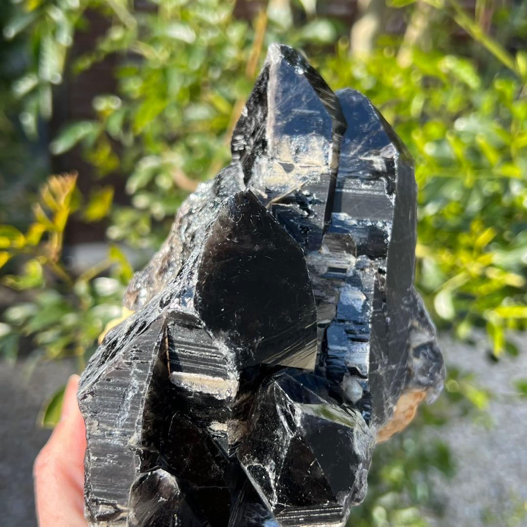 ✳専用‼️極上品質☆存在感抜群‼️漆黒パワー✨山東省産 モリオン クラスター 天然石