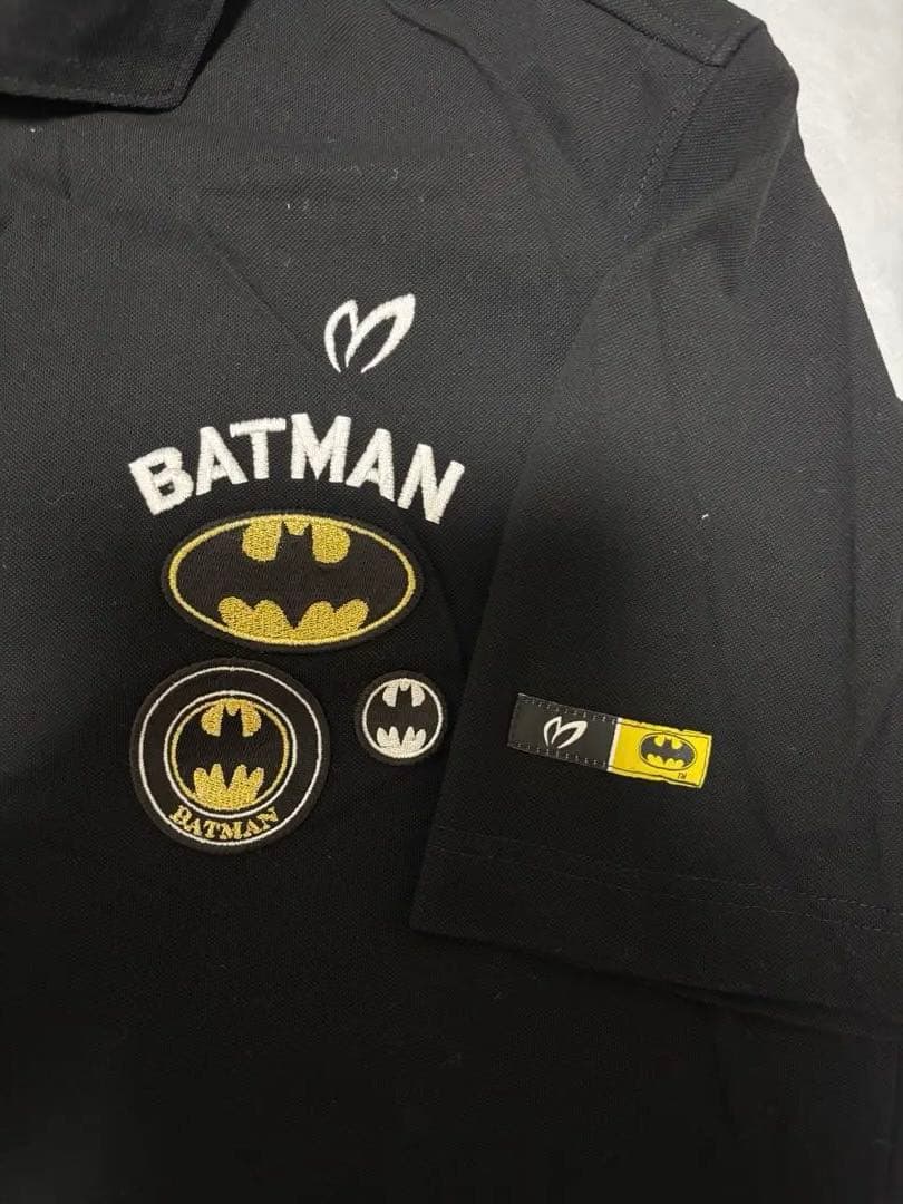 値下げ！美品マスターバニーエディション ×BATMAN 10周年モデル 半袖ポロ