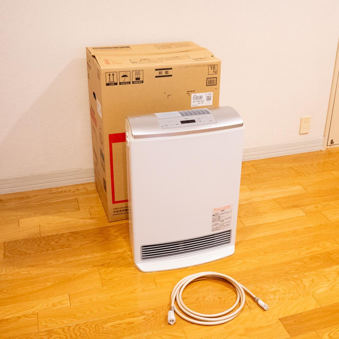 リンナイ ガスファンヒーター RC-T5801ACP 都市ガス用｜送料無料