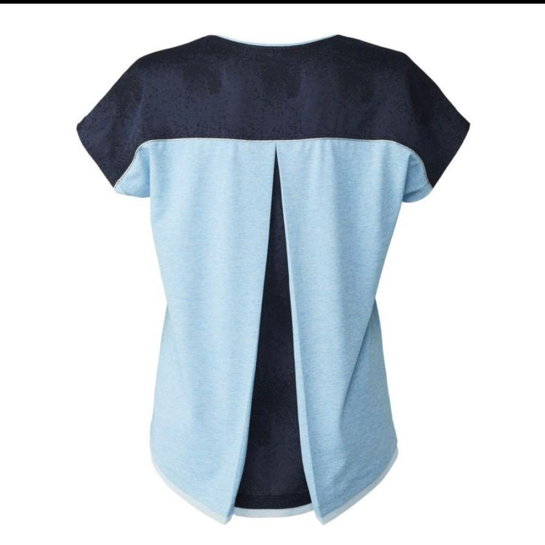 新品　Babolat Tシャツ バボラ　レディース　ウェア　ブルー