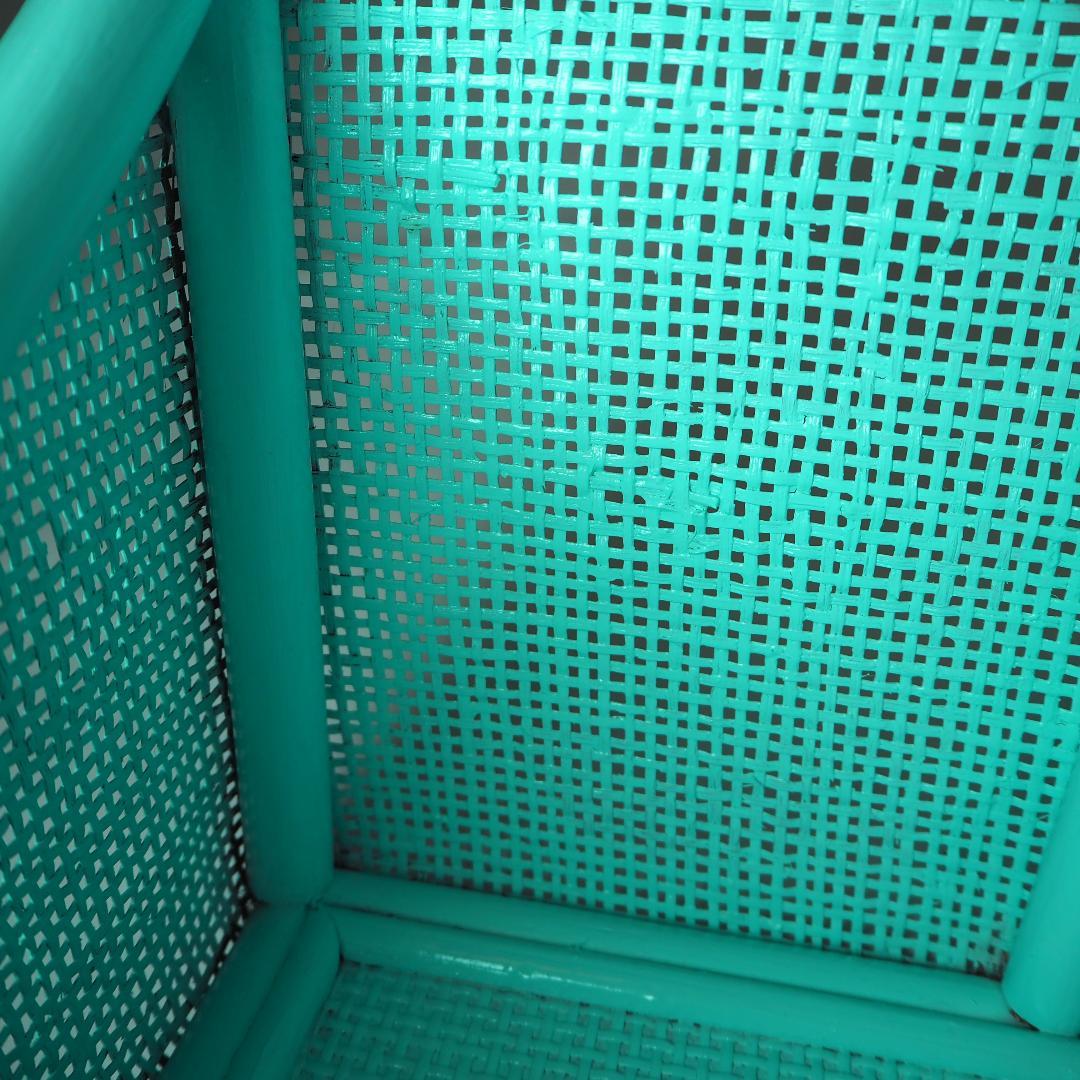 ヴィンテージ Tiffany 鏡台 ドレッサー ラタン 籐 チェスト 昭和レトロ