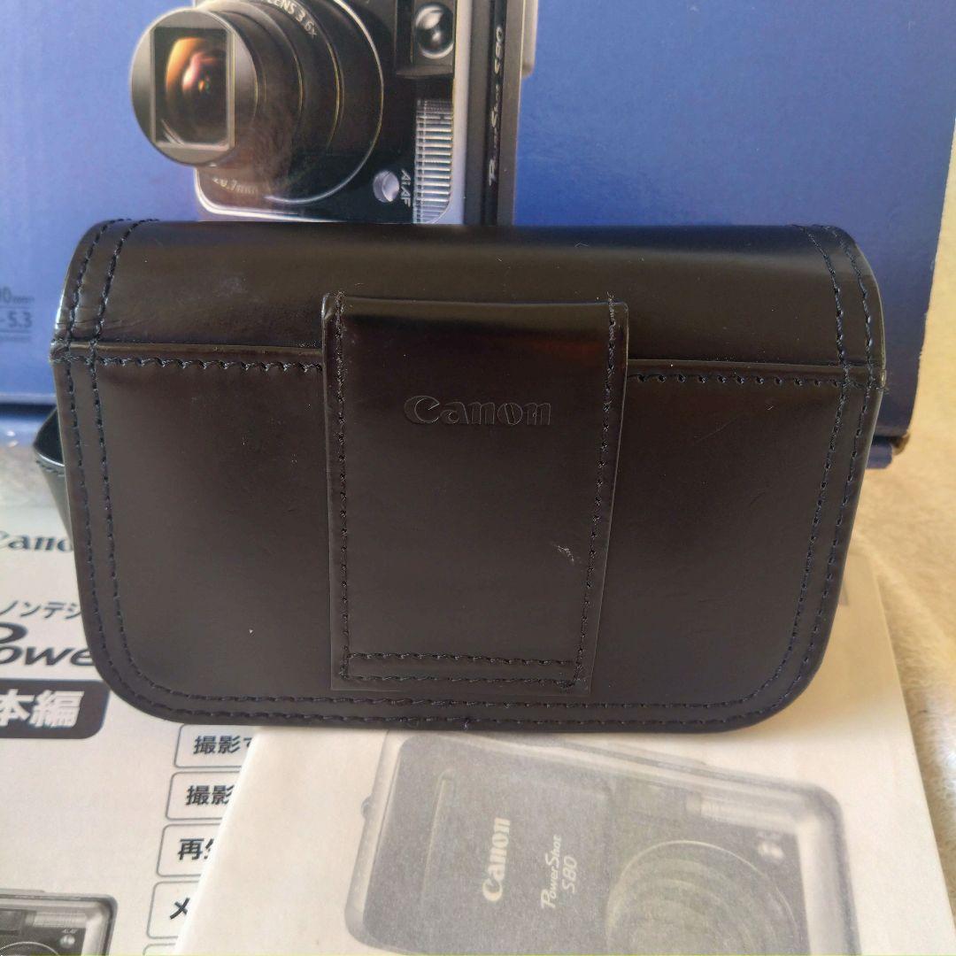 極美品 Canon PowerShot S80 キャノン CCDセンサー 動作品
