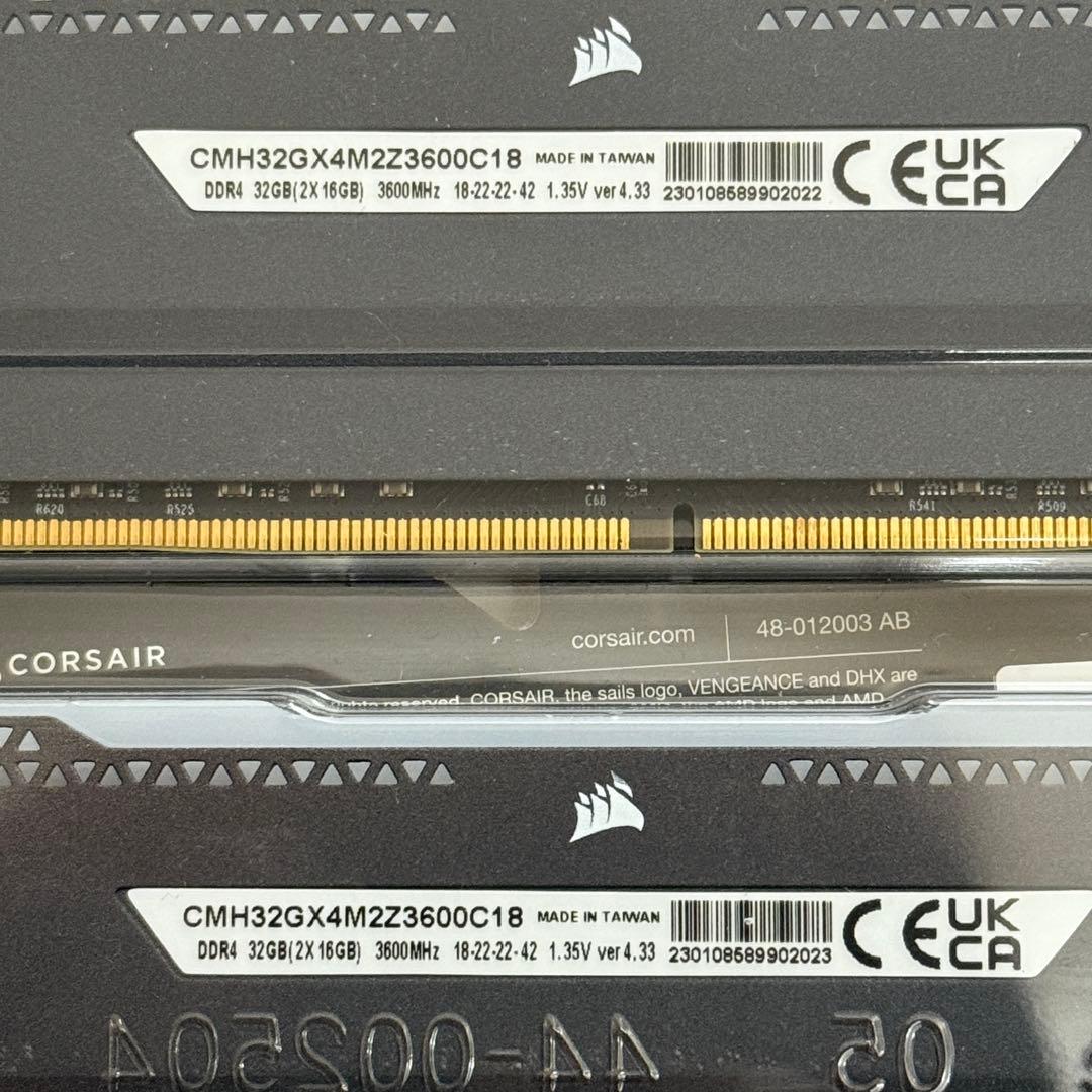 メモリー CORSAIR VENGEANCE RGB PRO SL 32GB 3600