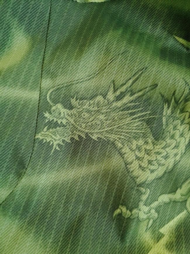 美品 ミズノ 井山敬介モデル 龍 和柄 スキージャケット M メンズ 希少モデル