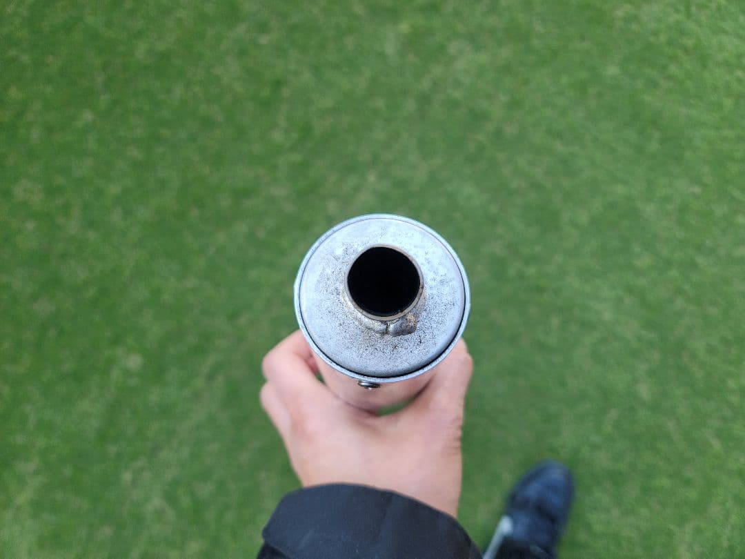 スズキ レッツ2 ZZ ストレートチャンバー マフラー rb-works