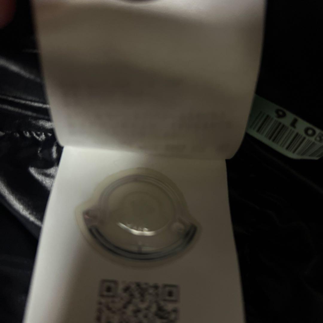 モンクレール モンクラー サイズ2 ブラック ダウンジャケット