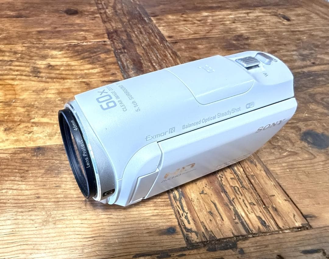 SONY HANDYCAM HDR-CX670 ホワイト 2015年製