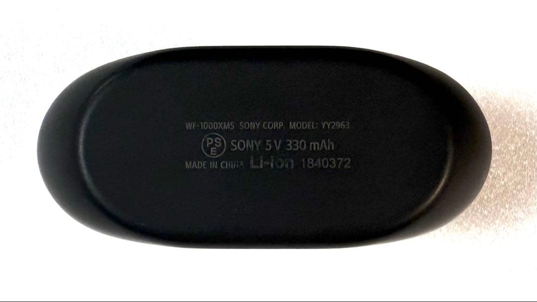 【純正】【美品】◼︎SONY◼︎WF-1000XM5★充電ケースのみ★ブラック★