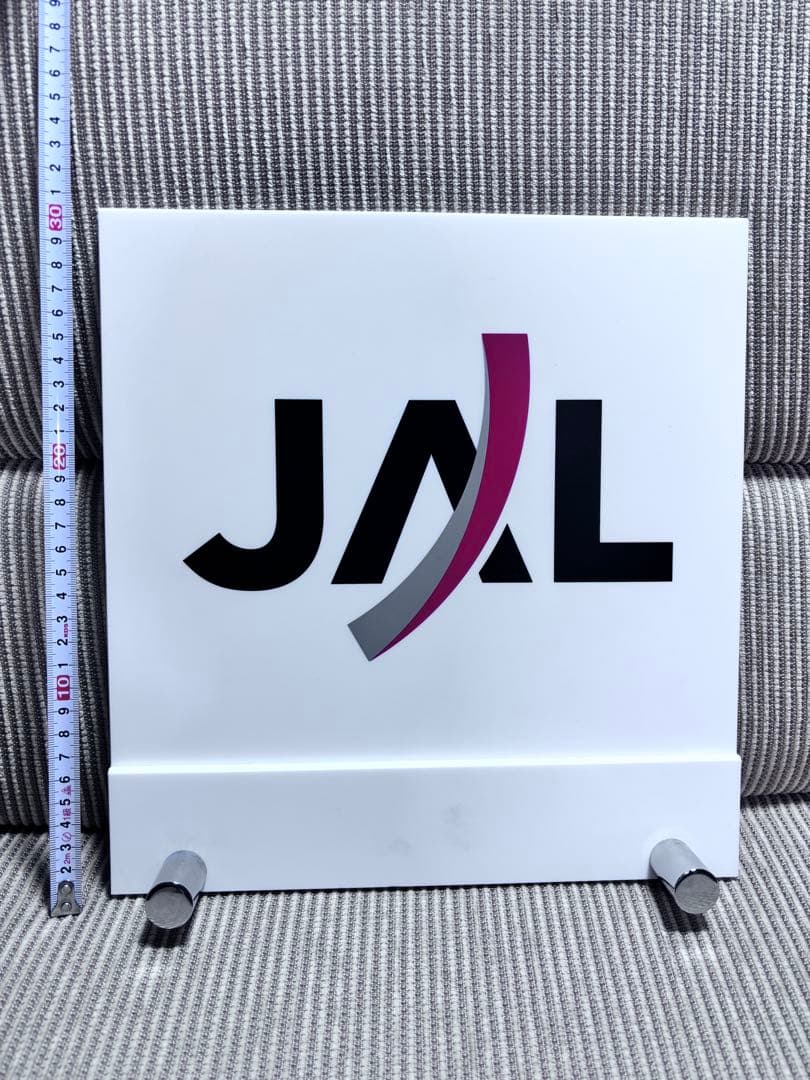 ［レア］JAL 旧ロゴ プレート