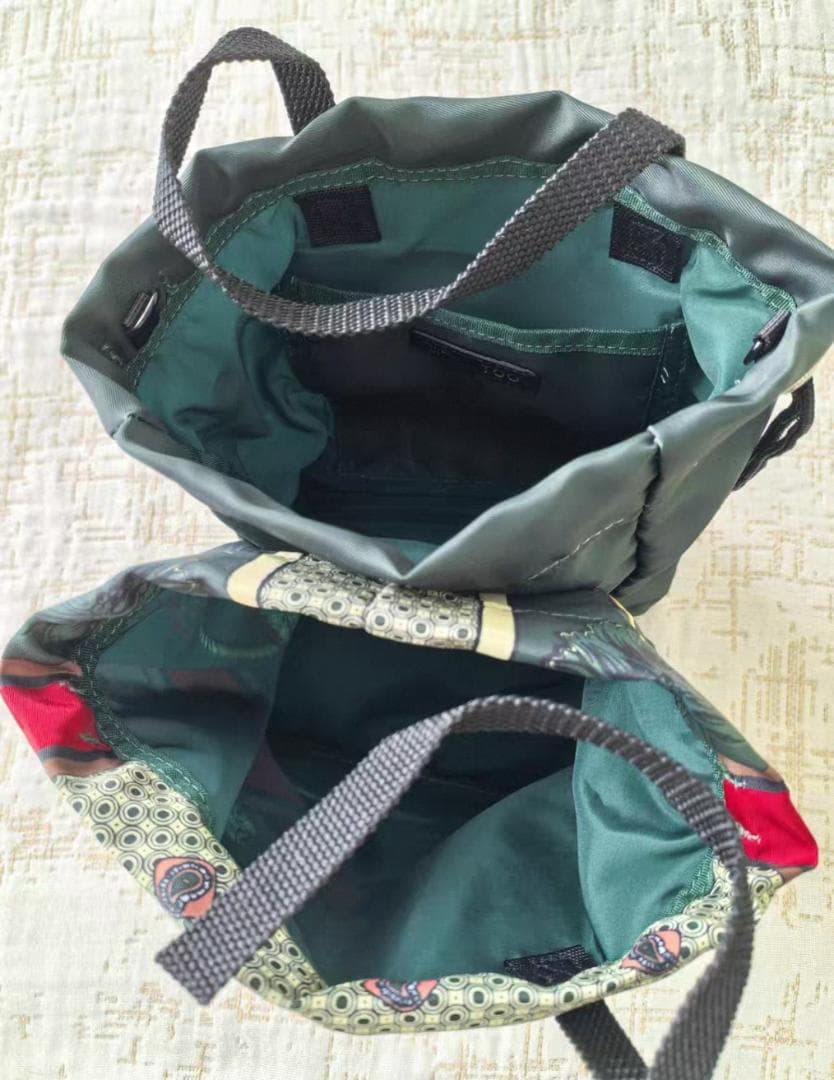 バッグ TOGA TOO PRINT DRAWSTRING BAG