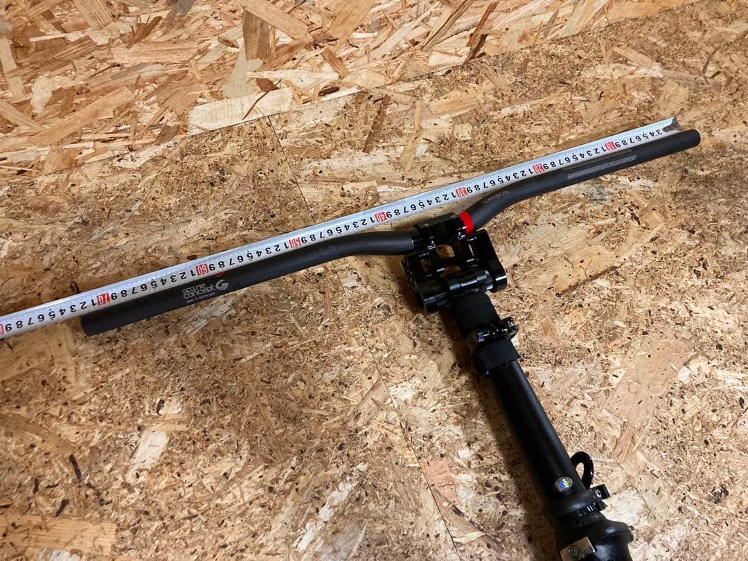 ダホン用　ハンドルポスト(伸縮式) カーボンハンドル　ステム