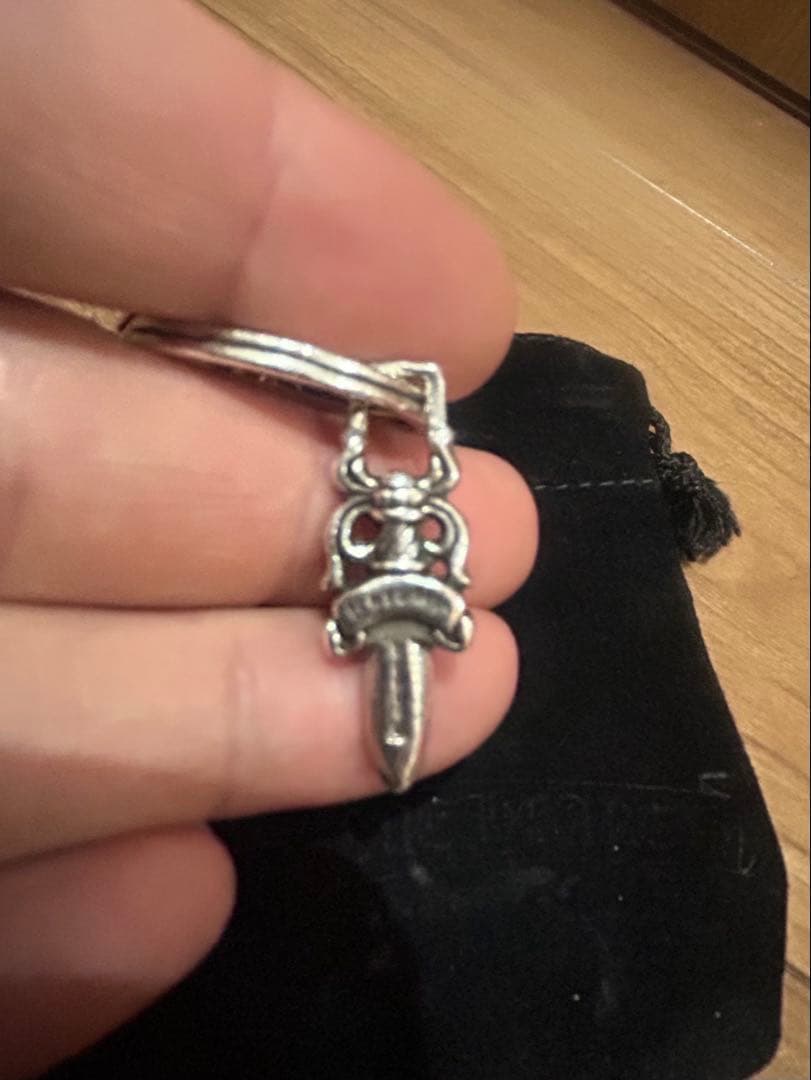 直営店購入 CHROMEHEARTS クラシックキーチェーン クリップ ショート