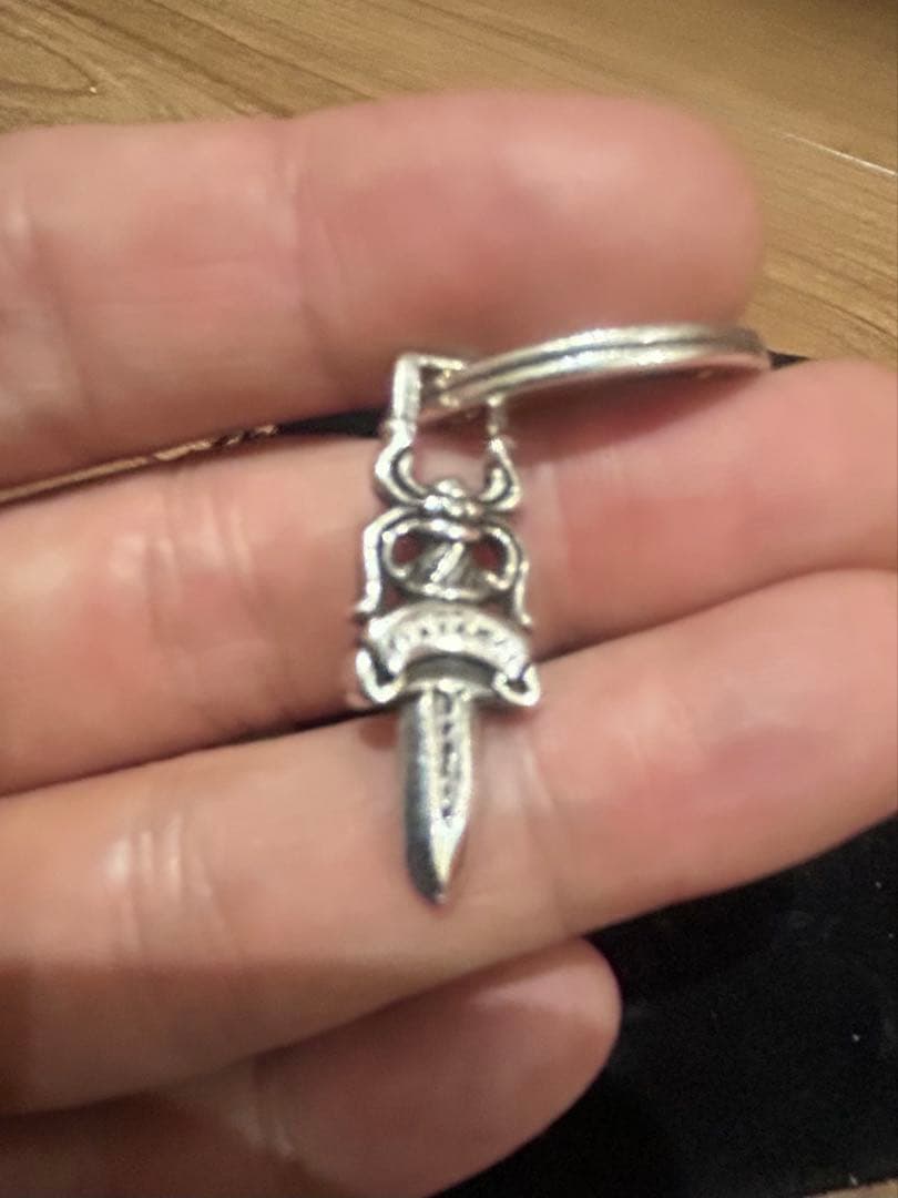 直営店購入 CHROMEHEARTS クラシックキーチェーン クリップ ショート