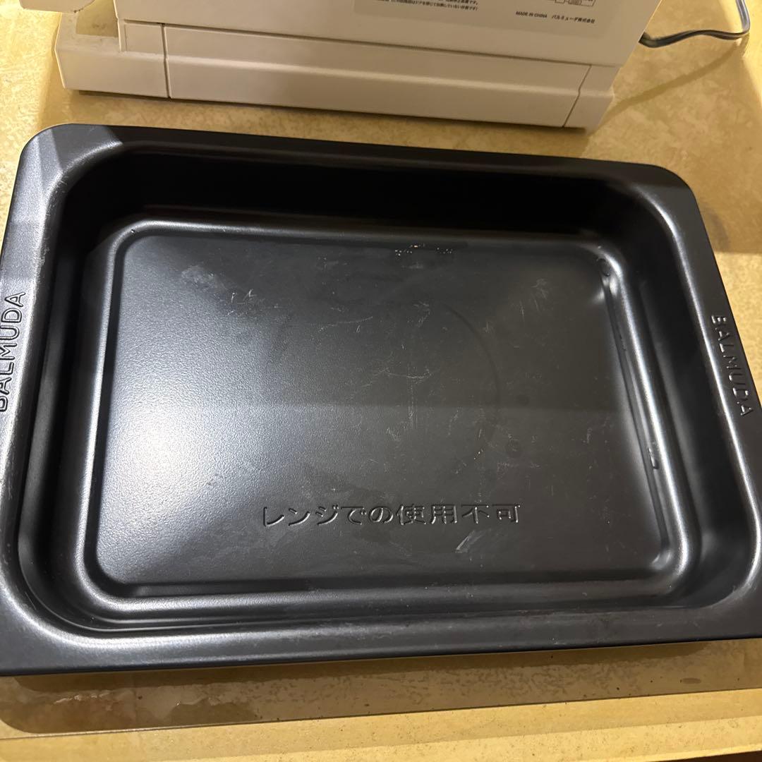 ジャンク　BALMUDA K04A-WH オーブンレンジ