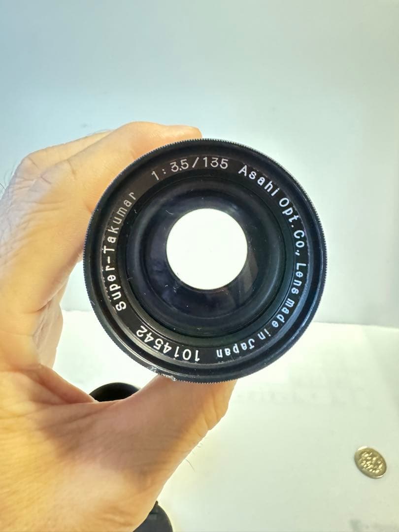 PENTAX SP &Super-Takumarレンズ2本（F1.8&F3.5）