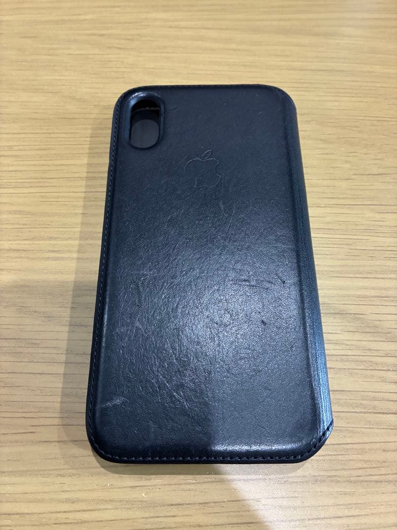 Apple iPhone Xs 256GB ブラック + レザーフォリオ