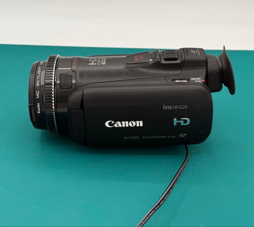 Canon iVIS HFG20 光学10倍ズーム 内蔵32GB ビデオカメラ