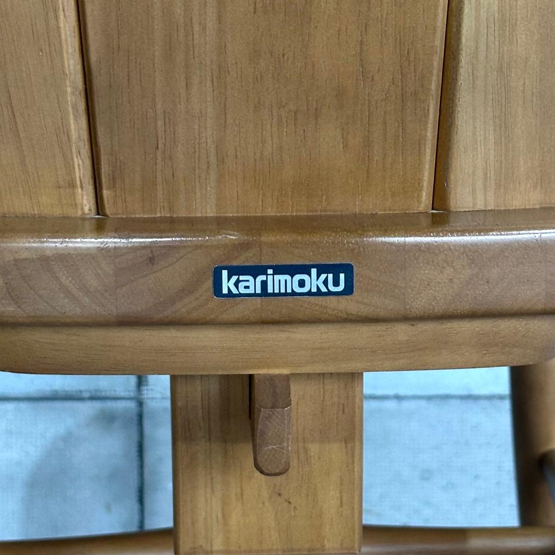 ✦karimoku✦ カリモク RUSTIC チェア／ニング 椅子／昭和レトロ③