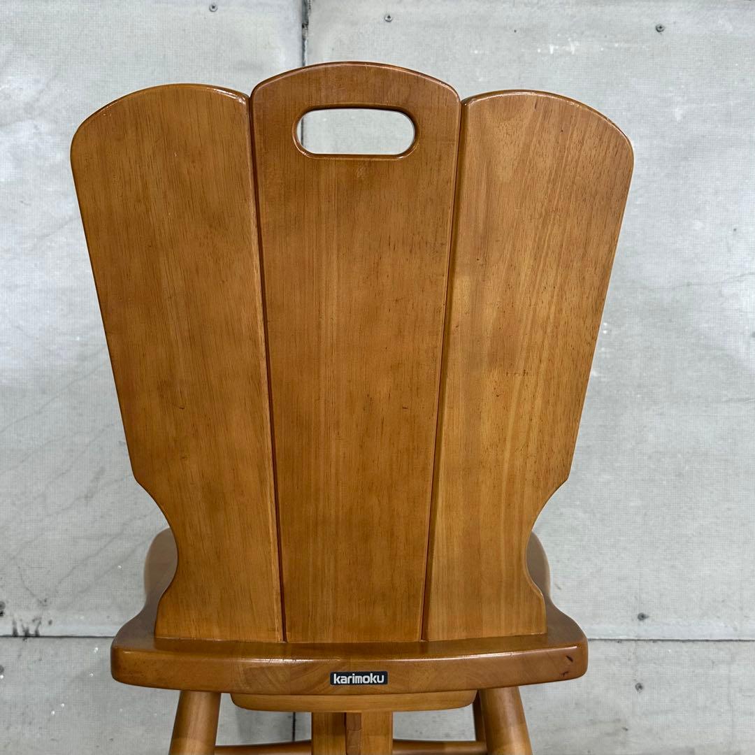 ✦karimoku✦ カリモク RUSTIC チェア／ニング 椅子／昭和レトロ③