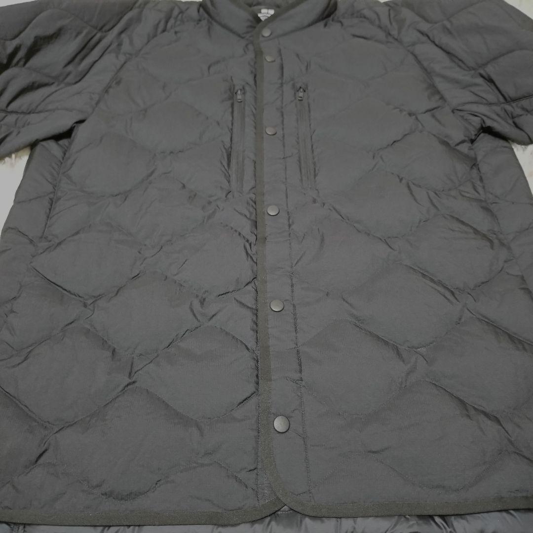 s*i様 UNIQLO リサイクルハイブリッドダウンジャケット XL ブラック