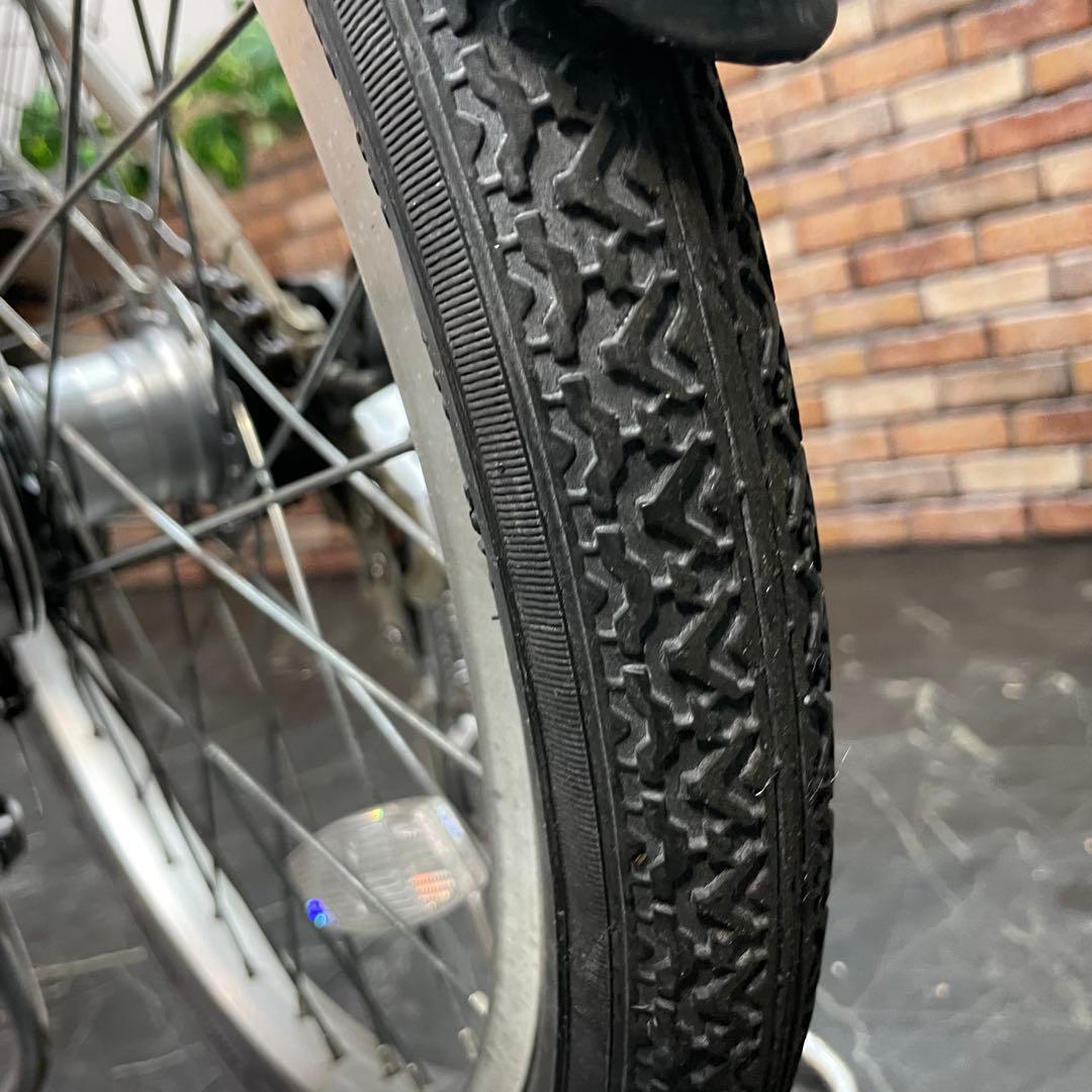 【92】電動自転車 Panasonic SugarDrop ベージュ 20インチ