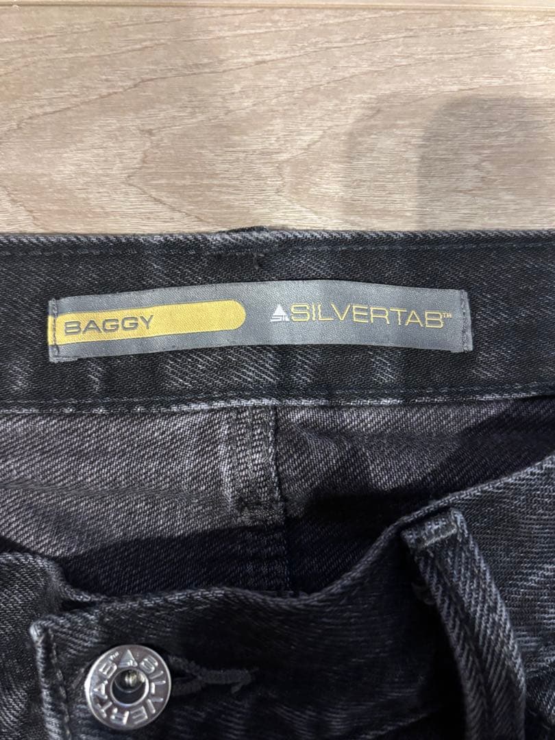 リーバイス シルバータブ バギー ブラック W30 L30