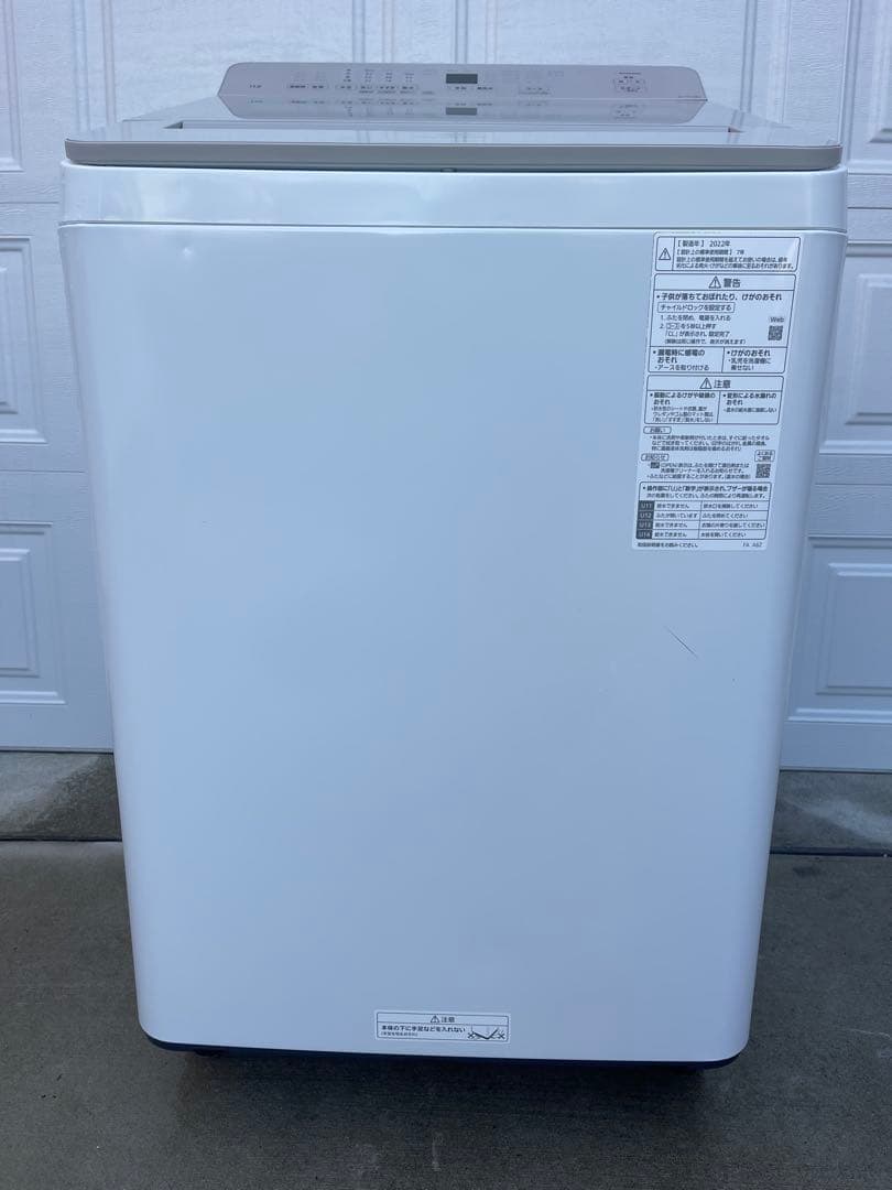 月*猫様 2022年製 Panasonic NA-FA110K5 洗濯機 パナソ