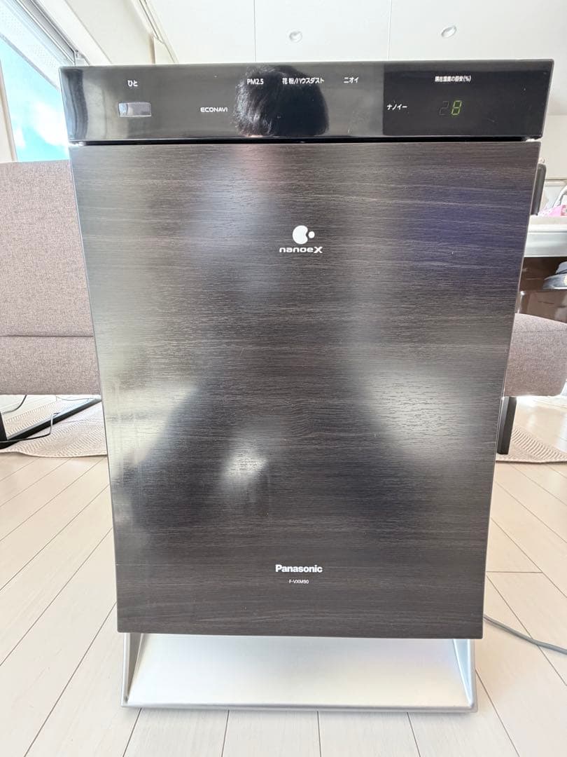 【良品】Panasonic 加湿空気清浄機 PM2.5対応 F-VXP90