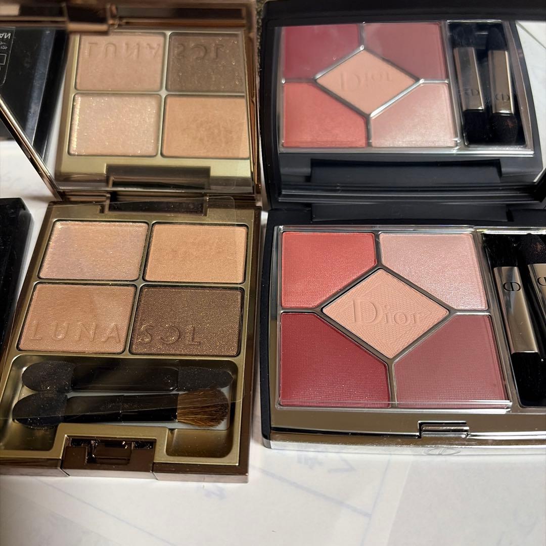 デパコスまとめ売り新品2個有り Dior.ルナソル、ローラメルシエ、エトヴォス